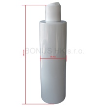 250 ml bílá lahvička + uzávěr disk top