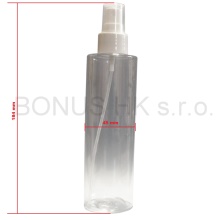 200 ml čirá lahvička + rozprašovač