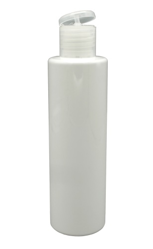 200 ml bílá lahvička + uzávěr flip top