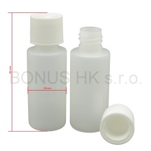 30 ml natur lahvička + uzávěr s dětsk. poj. ST