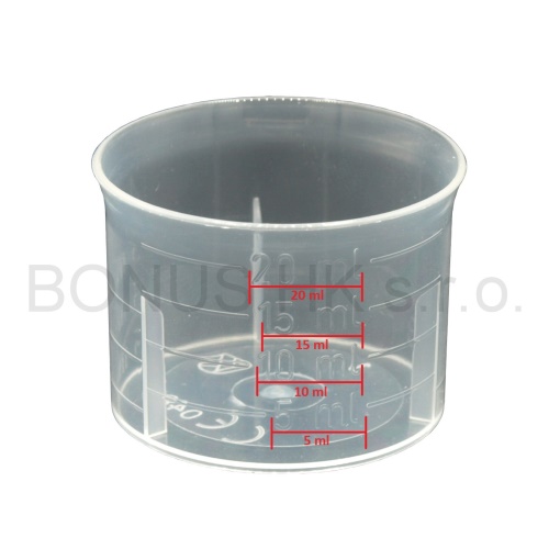 Odměrka 2,5 - 20 ml