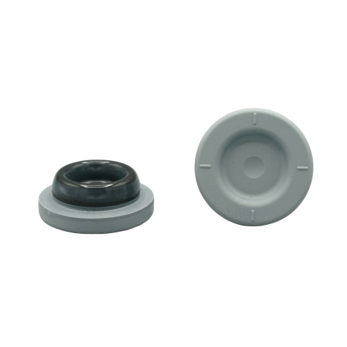 Infuzní zátky D 32 mm, šedé, FluroTec