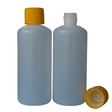 100 ml lahvička + uzávěr s dětskou pojistkou natur/žlutá