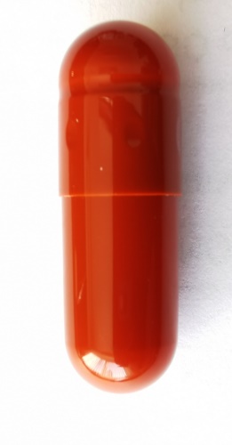 Prázdné želatinové kapsle 00 swedish orange/swedish orange