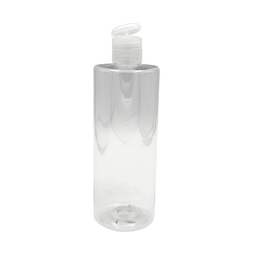 400 ml čirá lahvička + flip top