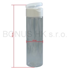 200 ml čirá lahvička + uzávěr bílá/mléčná