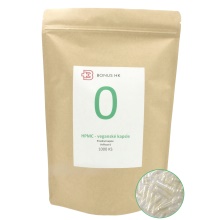 Prázdné celulózové kapsle 0 balení 1000 ks