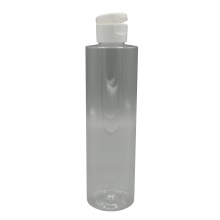 250 ml čirá lahvička + flip top plochý