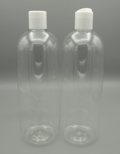 1000ml čirá lahvička + bílý disk top 2ks