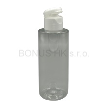 150 ml čirá lahvička + flip top oblý 