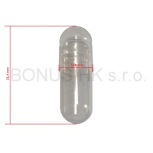 Prázdné celulózové kapsle 0 balení 250 ks