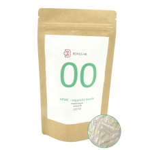 Prázdné celulozové kapsle 00 balení 100ks