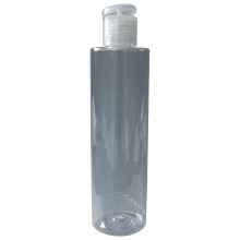 250 ml čirá lahvička + uzávěr flip top