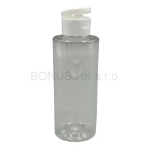 150 ml čirá lahvička + flip top plochý