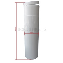 250 ml bílá lahvička + uzávěr bílá/bílá