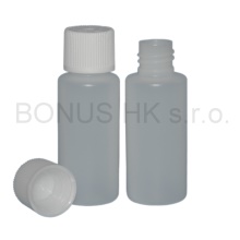 30 ml lahvička + uzávěr s dětskou pojistkou natur/bílá