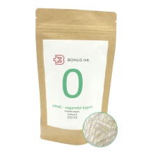 Prázdné celulózové kapsle 0 balení 250 ks