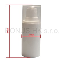 15 ml Airless komplet lahvička + dávkovač + krytka